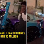 Hotel Valet Crashes Lamborghini Aventador Ultimae worth 2.2 billion naira