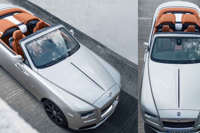 Rolls Royce reveals new special edition Dawn Silver Bullet