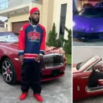 Burna Boy shows off his top 2 Most Expensive cars worth N703 million