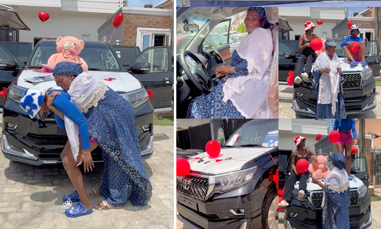 Papaya Ex Splashes Over 70 Million as she gifts her Mom 2022 Land Cruiser Toyota Prado SUV