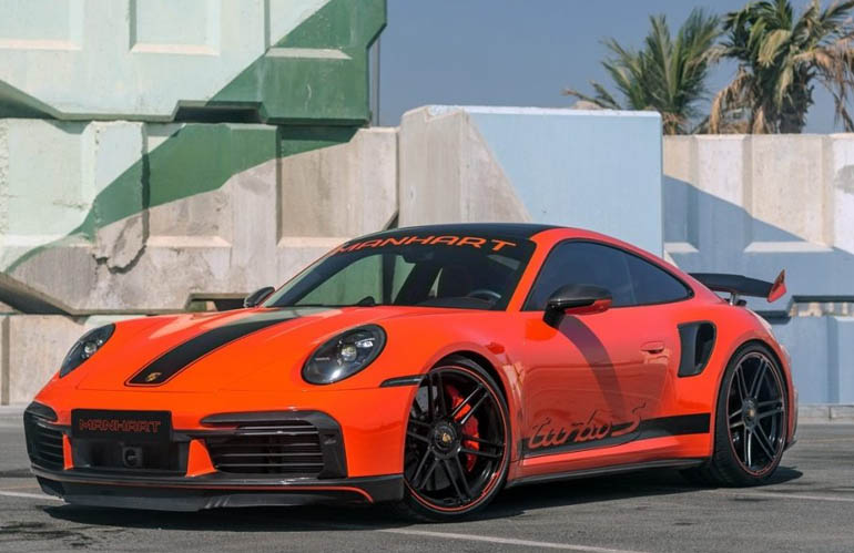 Meet the Latest Monster Sportscar - Manhart Porsche 911 - With 822 HorsePower