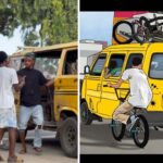 'DANFO' The Most Popular Bus In Lagos Nigeria, Check out quick review by Ola of Lagos