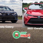 2021 Toyota Camry Vs 2021 Toyota Corolla