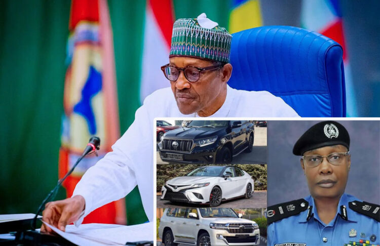 Pres. Buhari Approves ₦1.2 Billion For Prado, Land Cruiser, Camry For Nigeria Police, Adding ₦1.03 Billion For Fuelling