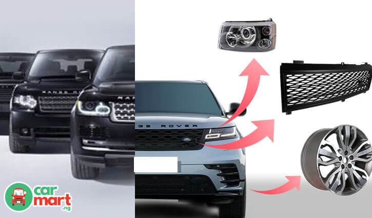 Range Rover Spare Parts Dealers In Lagos