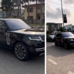 The Moment 320 Million Naira 2023 Range Rover Was Spotted On Lagos Road