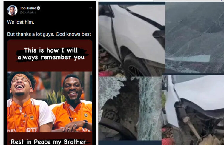 bBN Tobi cried out As Rico lost his life after ghastly motor