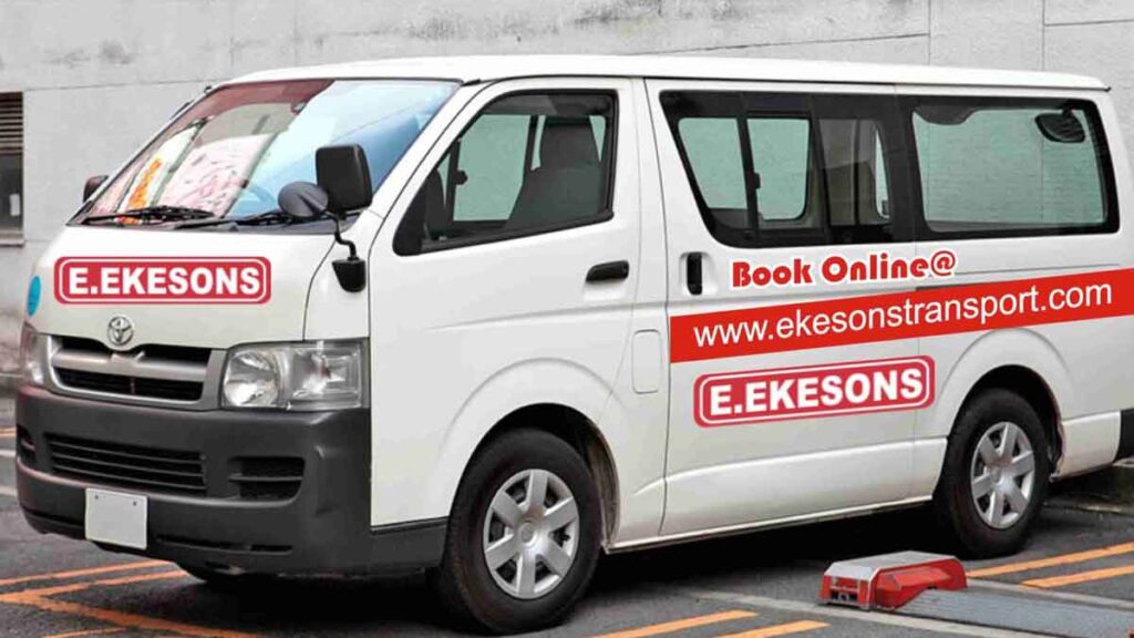 E.Ekesons Transport Price List 2021, Terminals Locations, Online Booking and Contacts