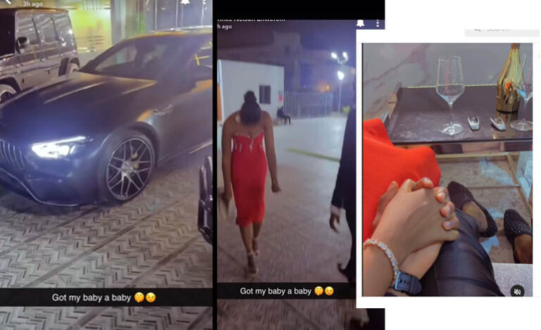 BBNaija Prince Nelson gifts girlfriend brand new Mercedes Benz CLA45 2020