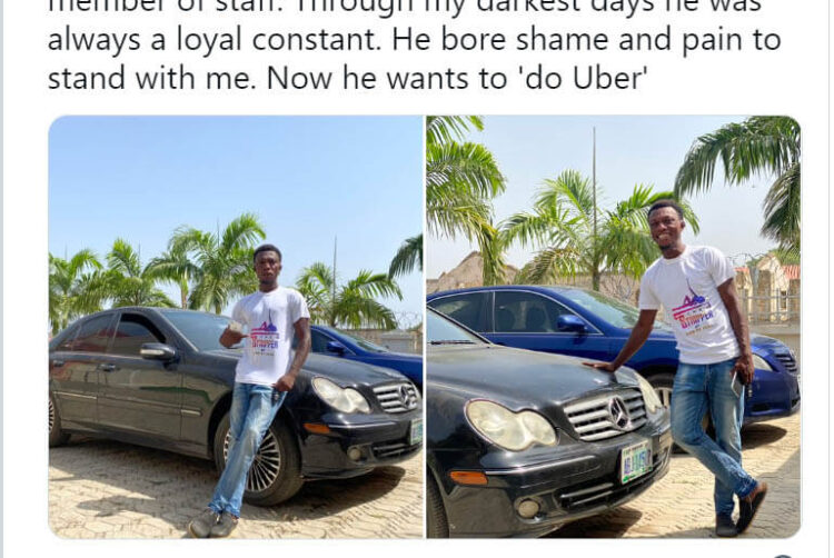 Nigerian Businessman Says As He Buys Benz For Apprentice Of 17 Years