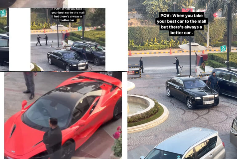 The Moment A Rolls-Royce Owner Spotted A McLaren Supercar At A Mall, Which Is More Expensive