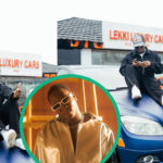 22 years old Nigerian artist TI Blaze Splashes over 10 Million Naira Worth of Benz On Himself 