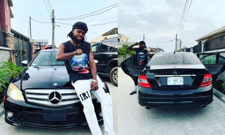 Popular Content Creator Ijoba Dollarz splashes millions on new Benz