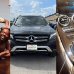 Adekunle Gold Gifts Wife, Simi New Car - 2019 Mercedes Benz GLC