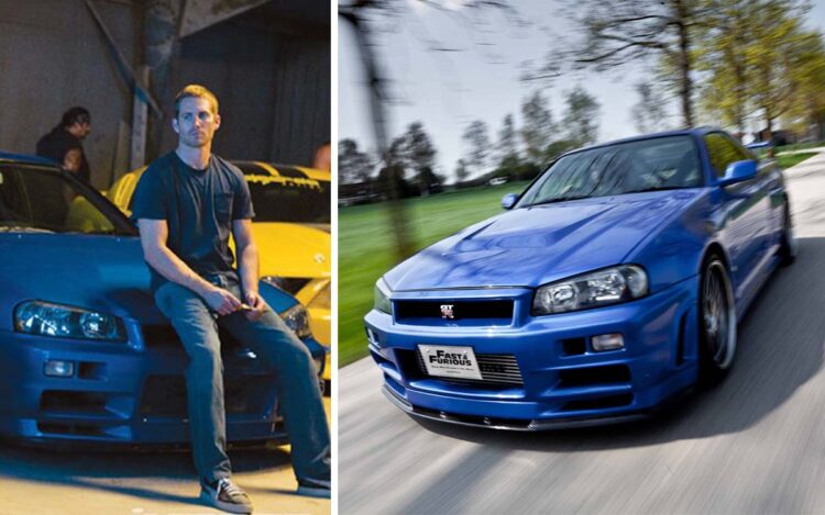 Fast & Furious 4 Nissan R34 Skyline Paul Walker Drove Is Going To Be Auctioned