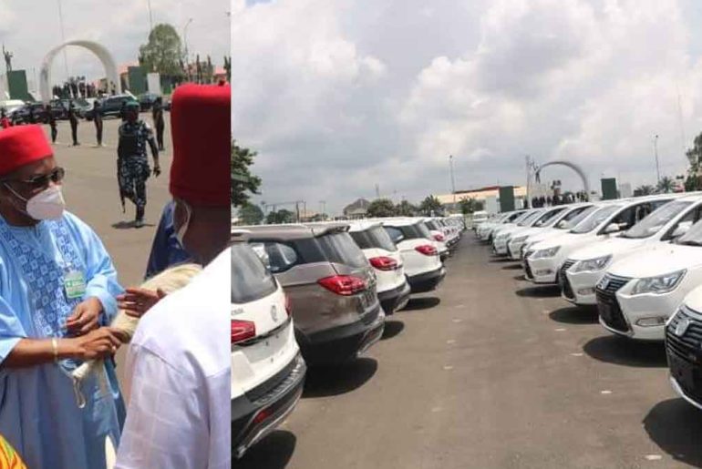 Gov. Obiano Gifts Innoson Ikenga Jeeps To All Traditional Rulers In Anambra