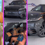 Model Ama Reginald Newly Acquired Range Rover SUV Worth Millions Of Naira Stirs Controversy