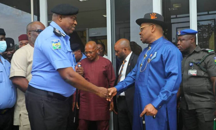 Gov Emmanuel Donates Suv To New Cp, 10 New Operational Vehicles To Akwa Ibom Police Command