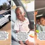 Video Shows the Moment Man Gives Neighborhood Kids a Ride in His Mercedes Benz