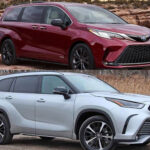 2022 Toyota Highlander vs. 2022 Toyota Sienna - family car