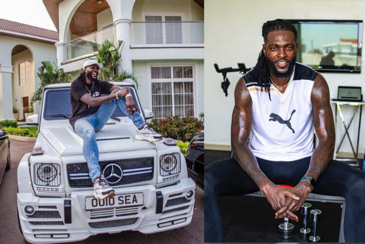 Nigerian - Togolese Footballer Emmanuel Adebayor Shows Off 2022 BMW 3 Series, Range Rover, G Wagon