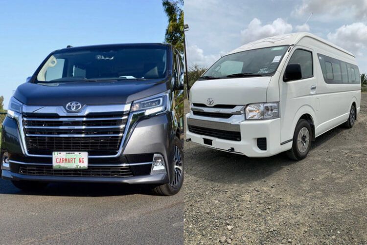 Toyota Hiace And Toyota Granvia