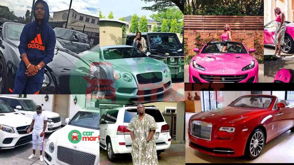 Nigerian artist with the most expensive car