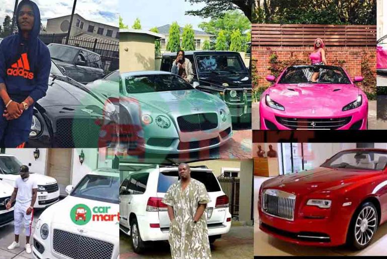 Nigerian artist with the most expensive car