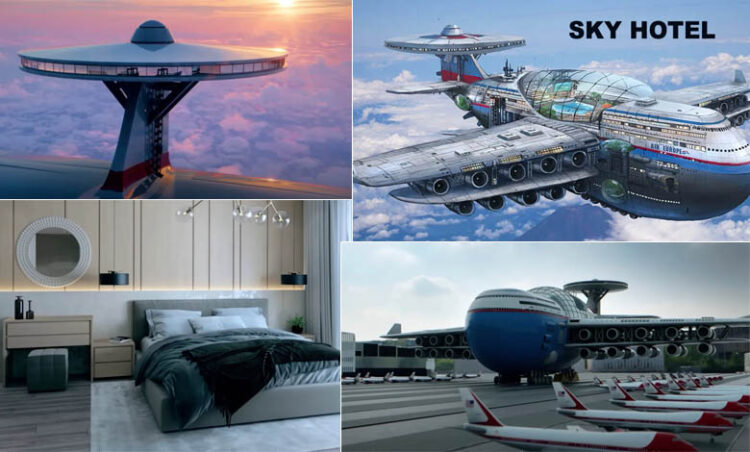 Sky Cruise, Inside giant flying luxury hotel that can stay in the air for years