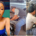 See how Beautiful Nigerian Lady Car Mechanic, Removes Engine, Repairs It faster than men Mechanic