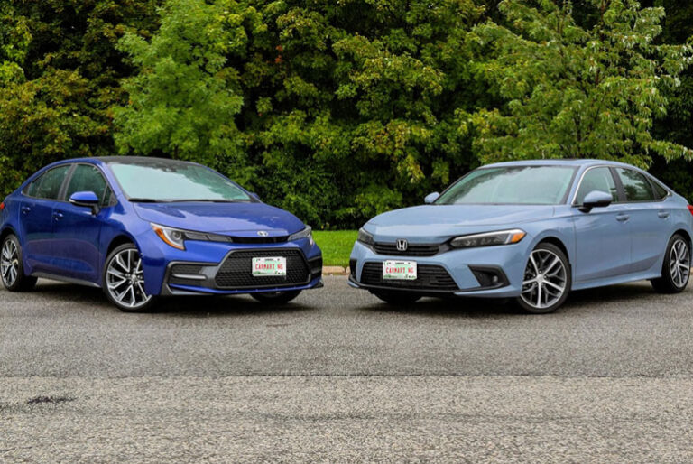 2022 Honda Civic Vs 2022 Toyota Corolla