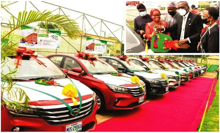 Lagos State Gov., Sanwo-Olu Give out 12 Cars To Teachers Administrators Today