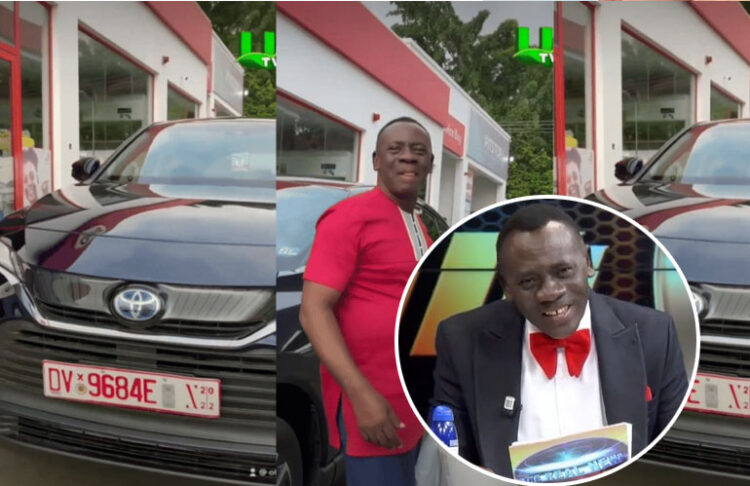 Check out the First Ghanaian to buy a 2022 Toyota Venza