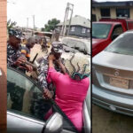 Lagos couple remands in custody for a driving car without a number plate, assaulting policemen