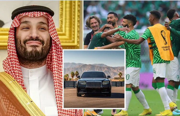 Saudi Arabia players to get a Rolls-Royce each for defeating Argentina