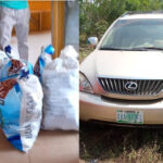 ₦34million reportedly recovered as Uromi bank robbers abandon their cars after youths in Ubiaja blocked the road