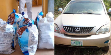 ₦34million reportedly recovered as Uromi bank robbers abandon their cars after youths in Ubiaja blocked the road