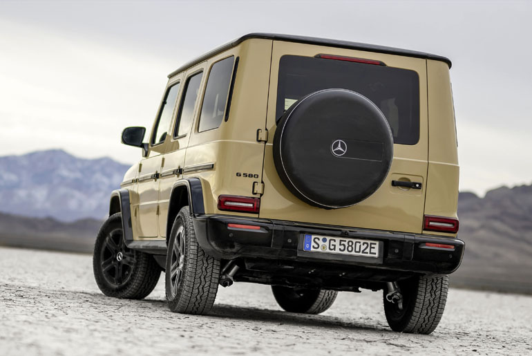 2025 Mercedes-Benz G-Wagon G580 EV back view