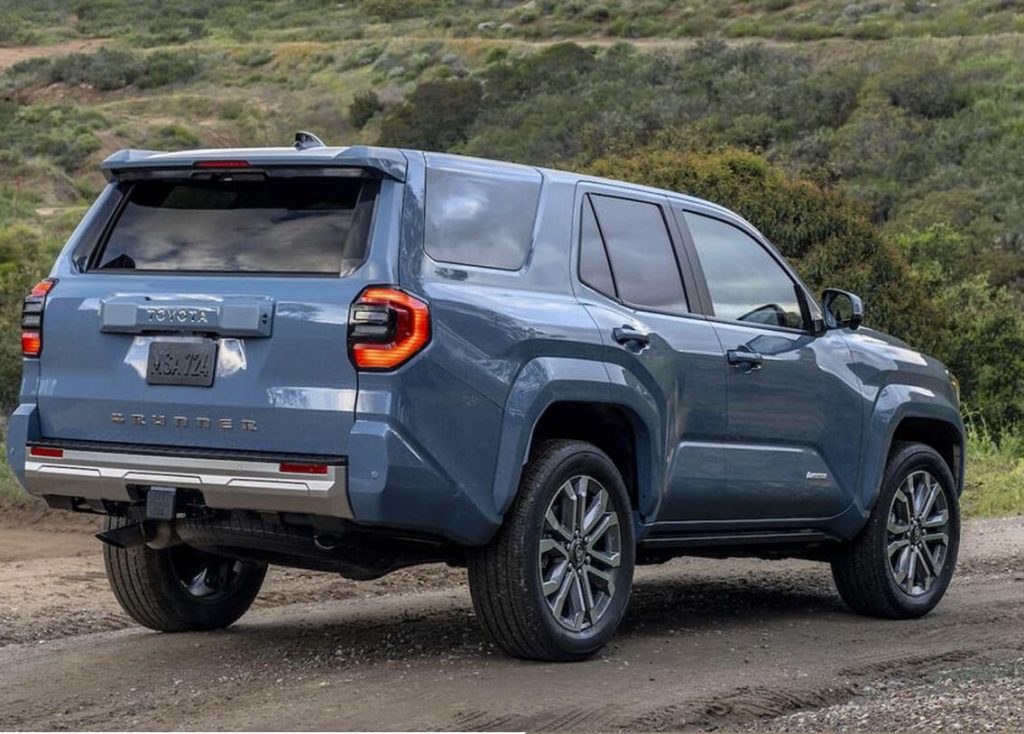 2025 Toyota 4runner back view