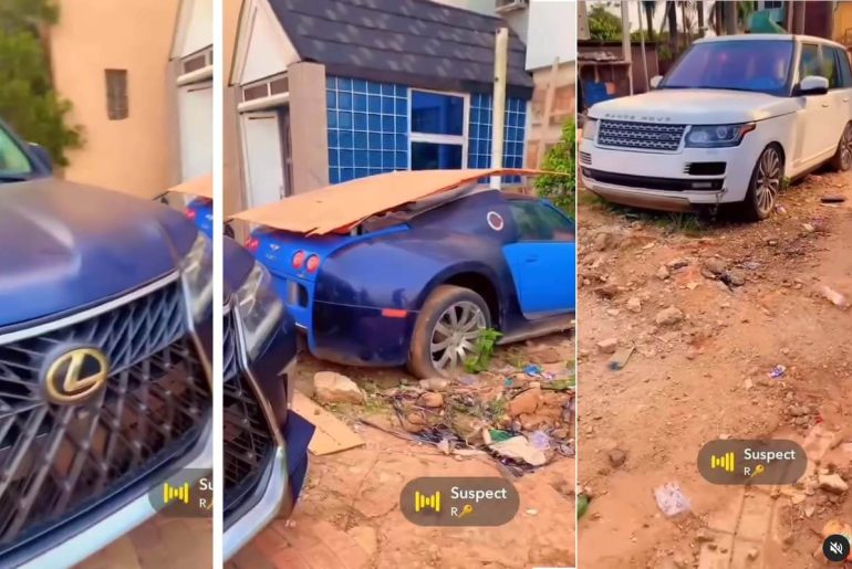 Billion naira worth of cars discovered abandoned in Abuja compound