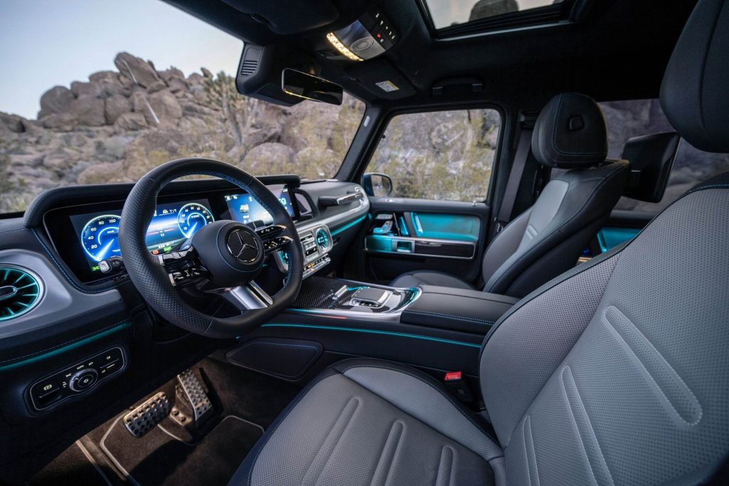 Mercedes-Benz G-Wagon G580 EV interior