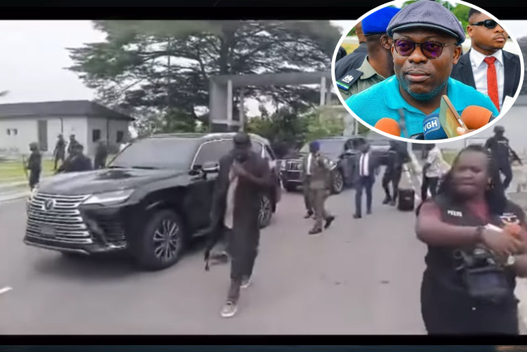 Rivers Gov Fubara bulletproof 2024 Lexus lx600