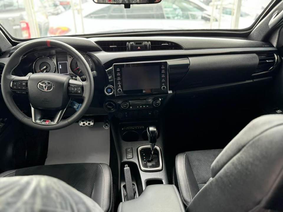 2024 Bulletproof Toyota Hilux interior