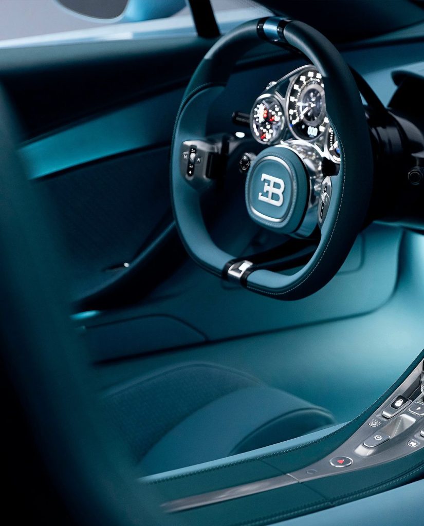 Bugatti Tourbillon interior