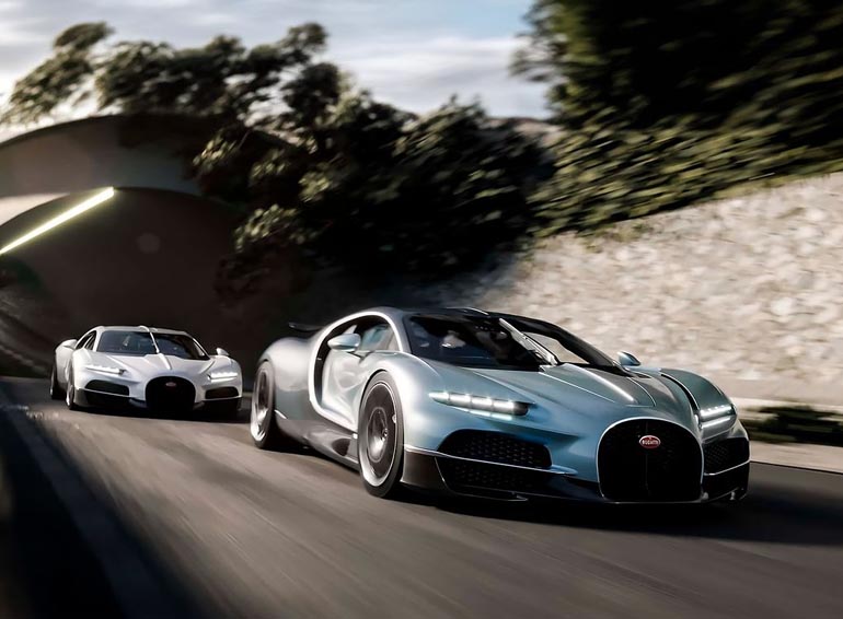 Bugatti unveils its first new car since 2016, the 'Bugatti Tourbillon'