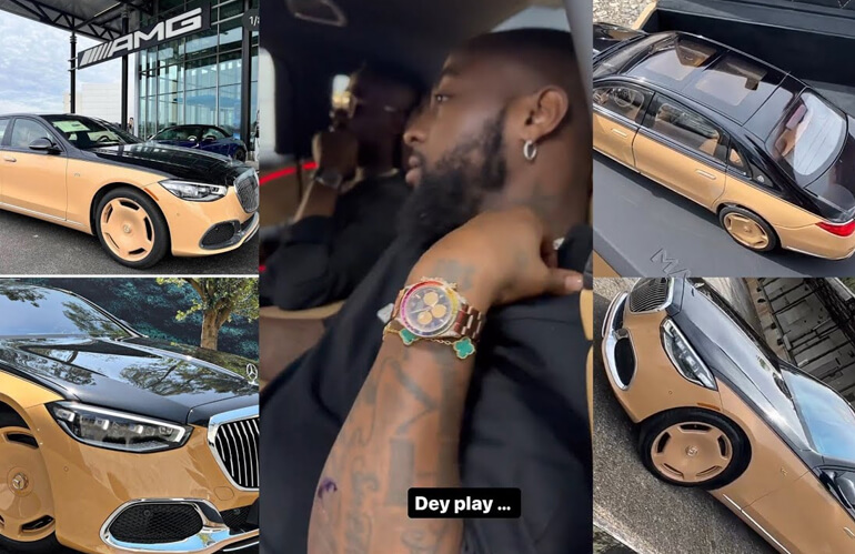 Davido really love about the 2023 Maybach Virgil Abloh