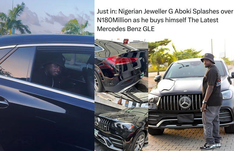 Nigerian Jeweller G Aboki Splashes over N180 Million as he buys himself The Latest Mercedes Benz GLE