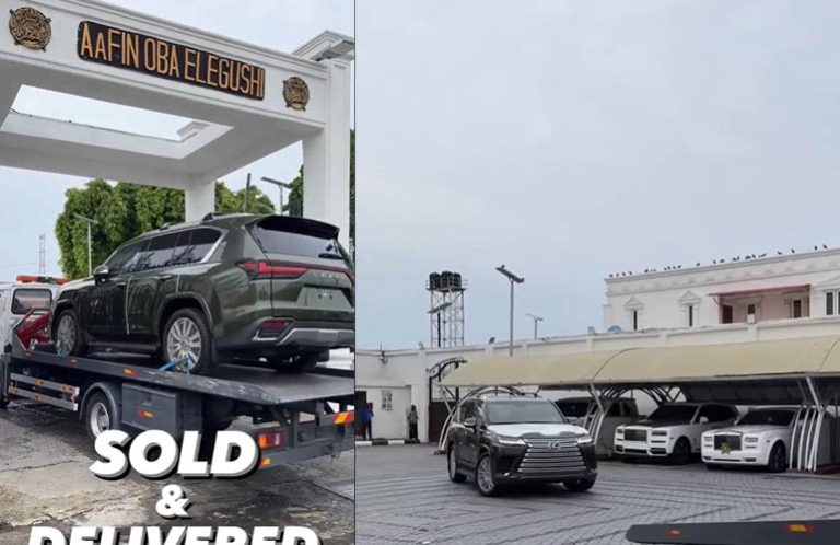 Oba Elegushi of Ikate Kingdom takes delivery of his 2023 Lexus LX 600 Executive VIP Package