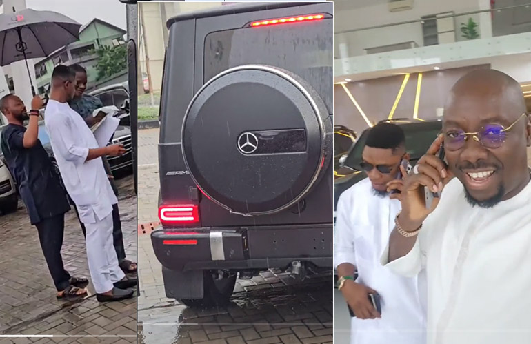 Obi Cubana's pal, Enviable CEO buys 2020 Mercedes Benz G63 AMG