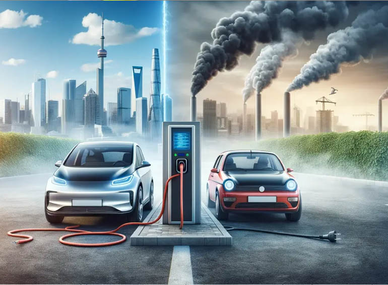 Petrol Cars and Electric Cars